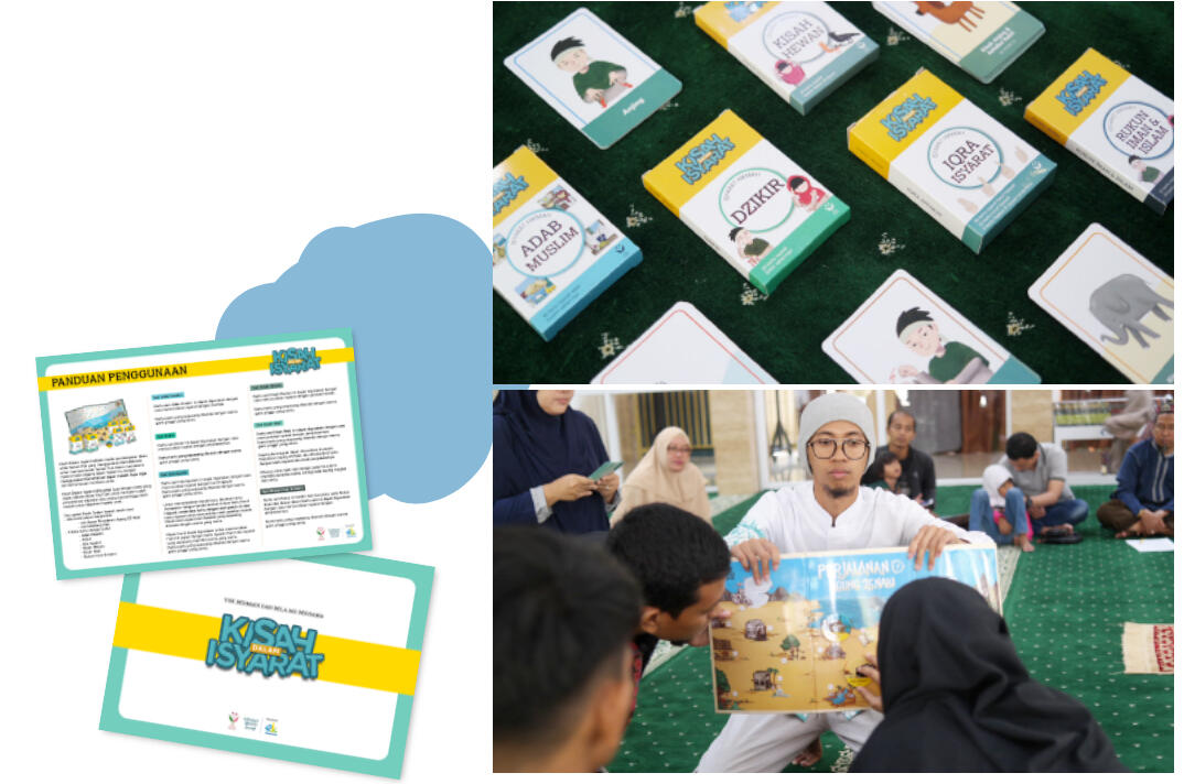 Kisah Dalam Isyarat - Board Game to Learn Sign Language
